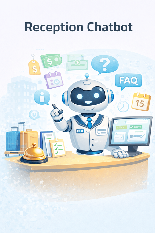 Reception Chatbot - Your Booking Assistant