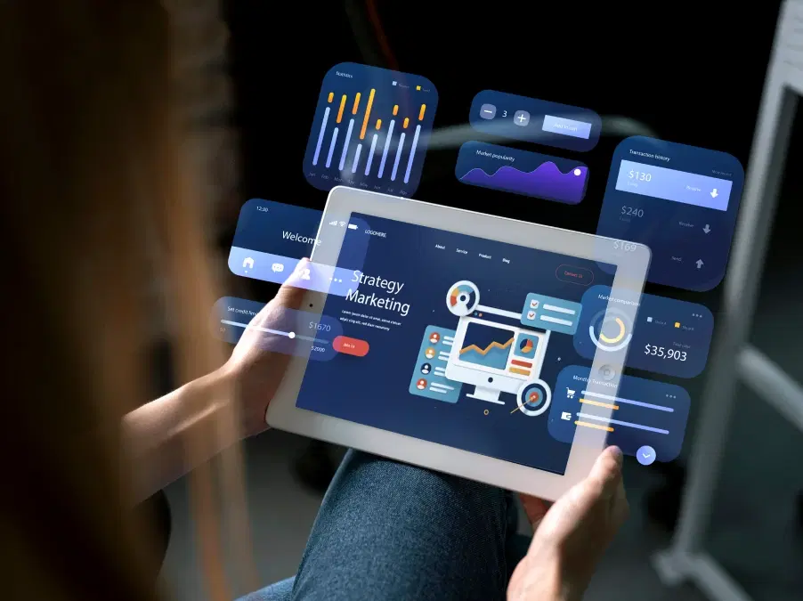 E-MarketAnalytica product dashboard overview